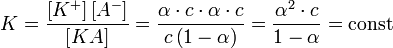 
K = \frac{ \cdot}{} = 6,61\cdot10^{-4}.
