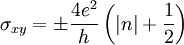 n=\frac{2e}{\pi\hbar\Delta B_s^{-1}}